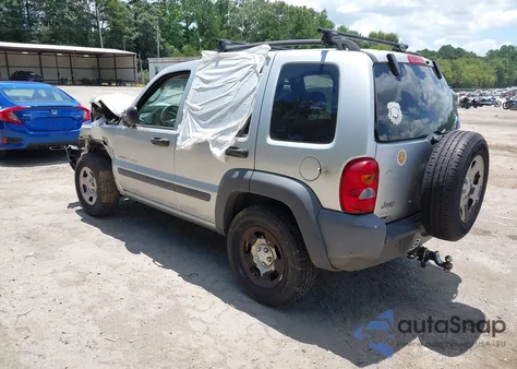 2003 Jeep Liberty Sport из США, поврежденный, VIN 1J4GL48K13W718686